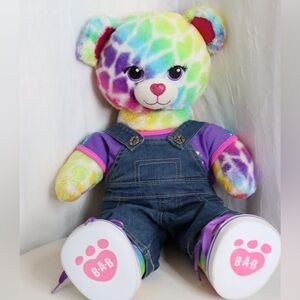 BUILD-A-BEAR Rainbow Teddy Bear | Fully Clothed